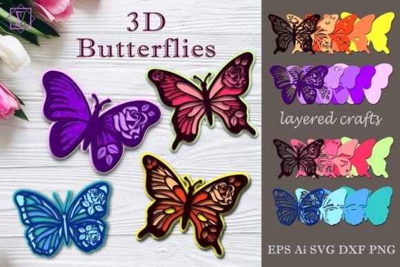 3D Butterflies Cricut SVG Review for Real Projects