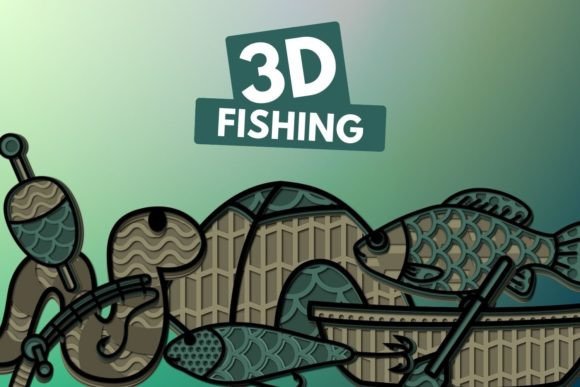3D Fishing SVG Bundle Review: A Practical Graphic Design Asset for Creative Sellers
