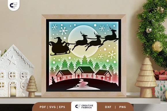 Christmas Santa Sleigh 3D SVG: A Crafter’s Review