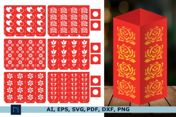 Laser Cut 3D Stencil Lantern SVG Bundle Review for Embroidery Projects