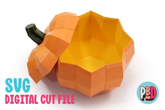 Pumpkin Treat Bowl 3D SVG: A Versatile Shape for Creative Sellers